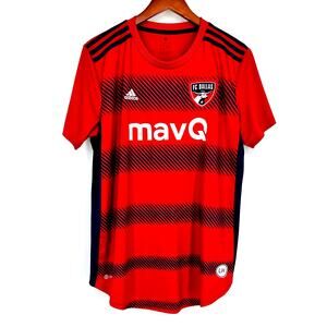 Adidas FC Dallas Home Jersey mavQ Soccer US Men's Size XL